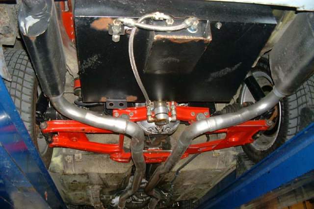 73botiz's fuel cell and exhaust