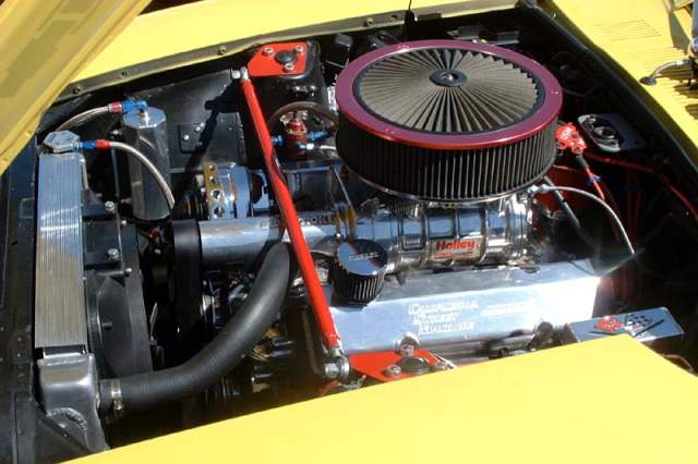 355cid v8 with a roots blower